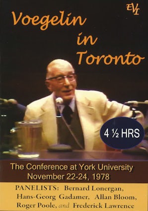 Voegelin in Toronto (DVD) DVD-ROM  by Eric Voegelin