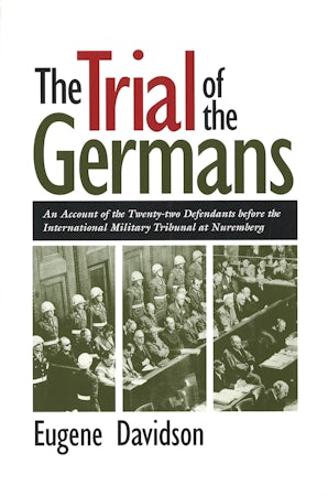 The Trial of the Germans Paperback  by Eugene Davidson